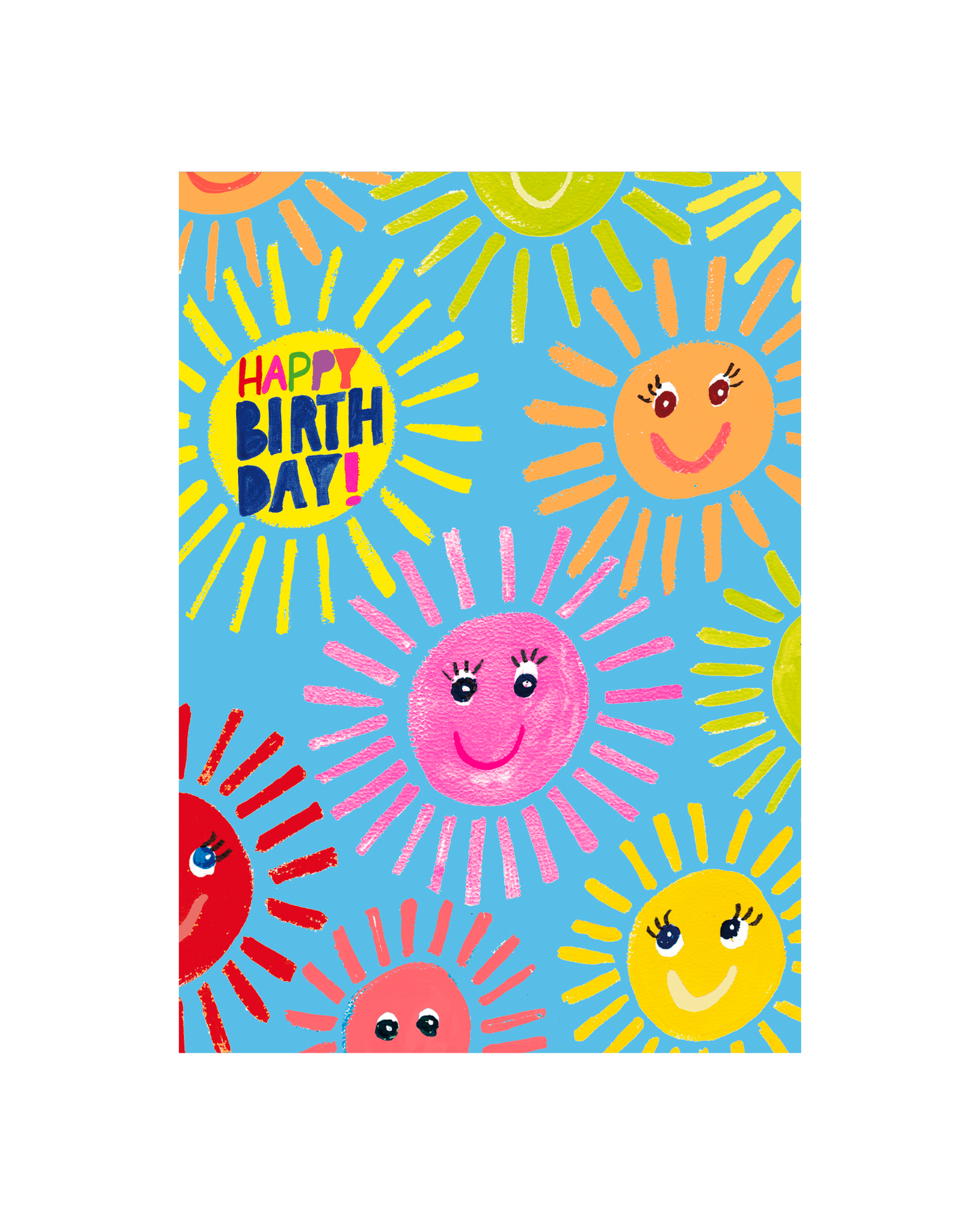 Sunshine Birthday Smiley