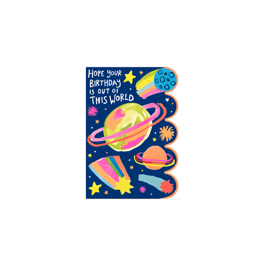 Out of this World Birthday Card