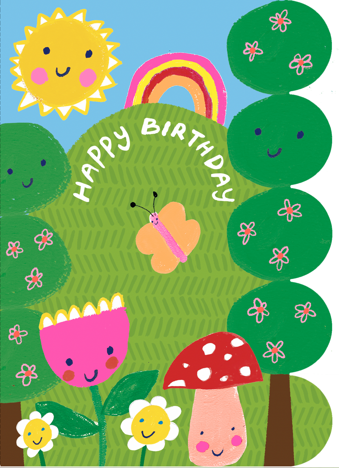 Sunshine Hill Birthday Card