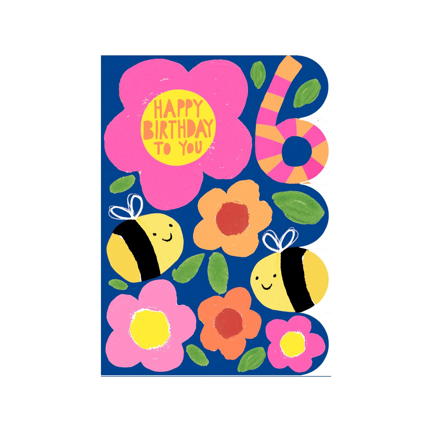 Sunshine Age 6 Birthday Card