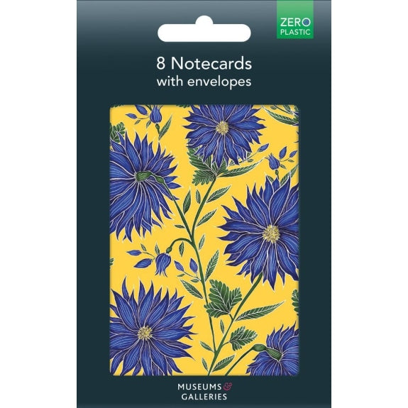 Blue Flowers Card Pack