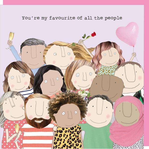 You're my favourite - Valentines Day Greeting Card