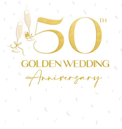 Anniversary Golden 50 years