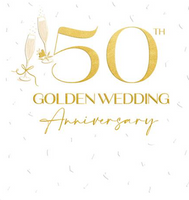 Anniversary Golden 50 years