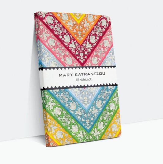 Rainbow Chevrons A5 Notebook