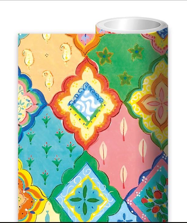 Gift Wrap Roll 3m Moroccan Windows