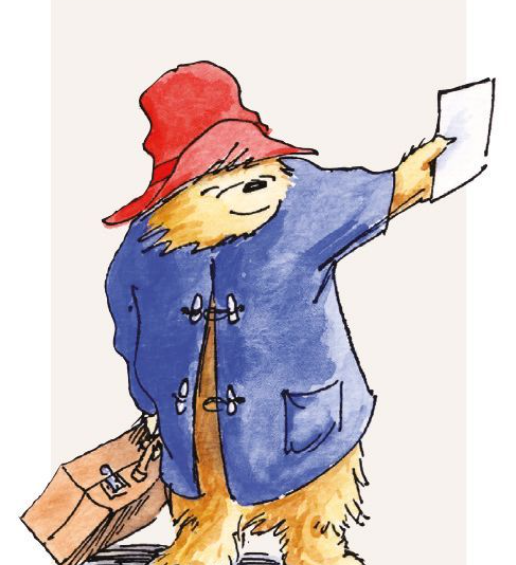 Paddington Bear Mini Notecards