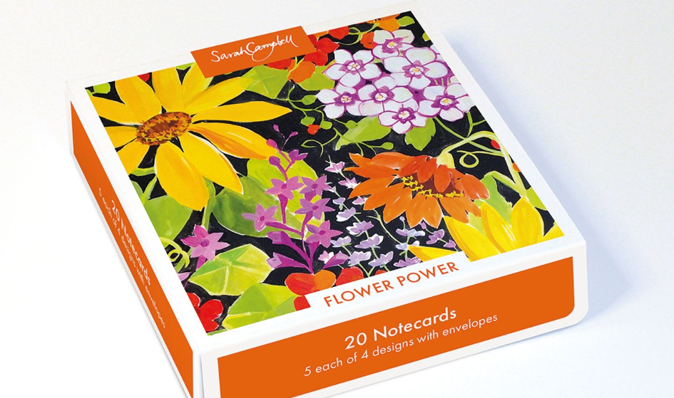 Flower Power Notecard Box