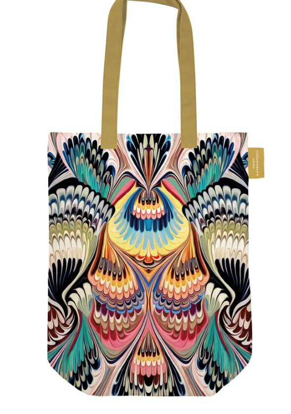 Mirror Marble Tote Bag