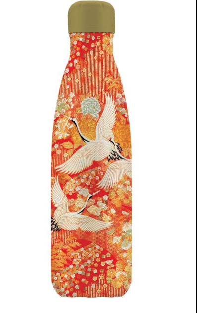 Kimono Cranes Water Bottle