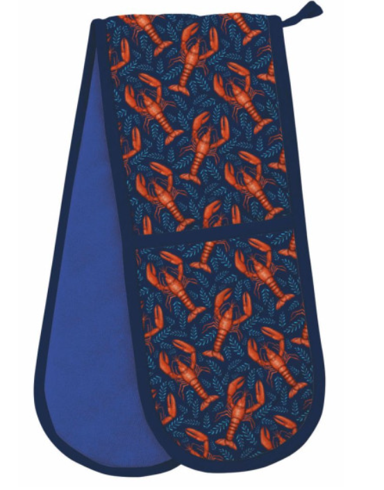 Lobster Design Oven Gloves