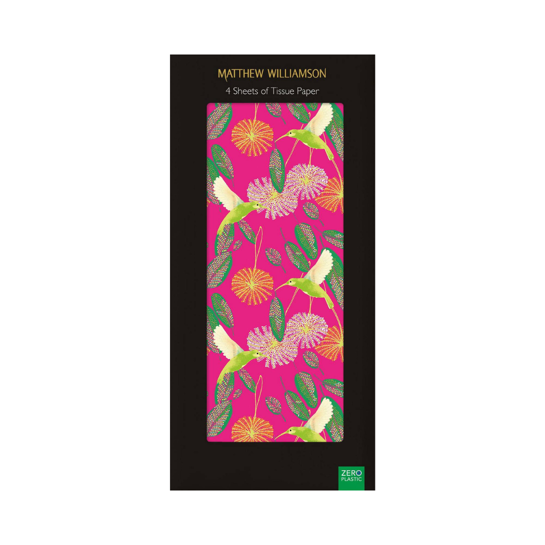 Tissue Wrap Hummingbirds