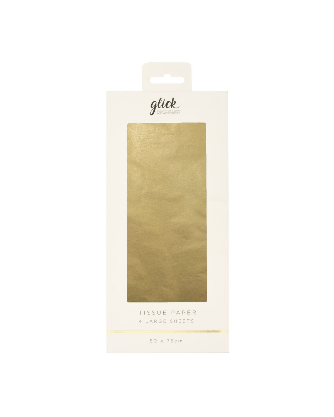 Tissue Plain Gold