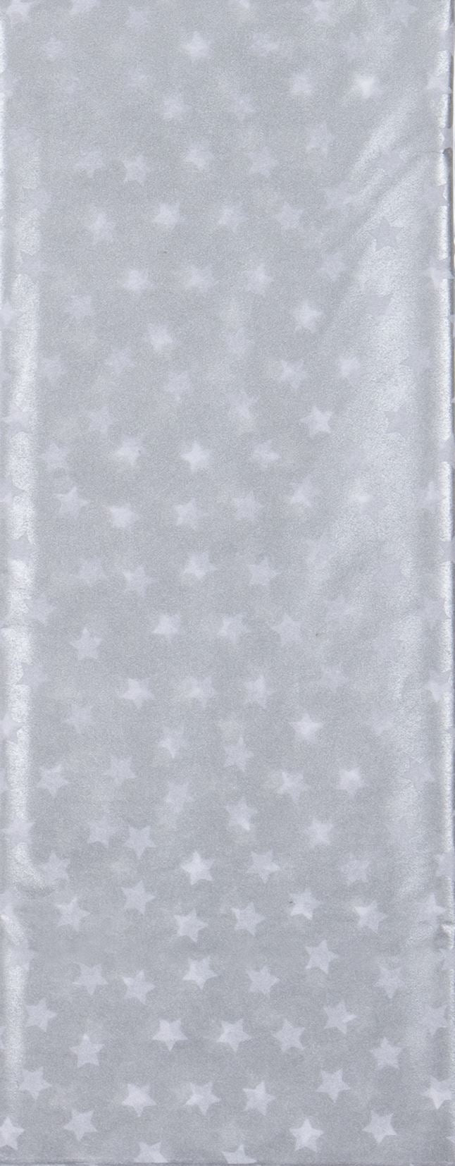 Tissue Wrap Stars Silver