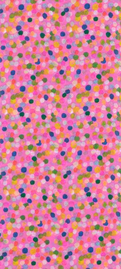 Tissue Spotty Pink