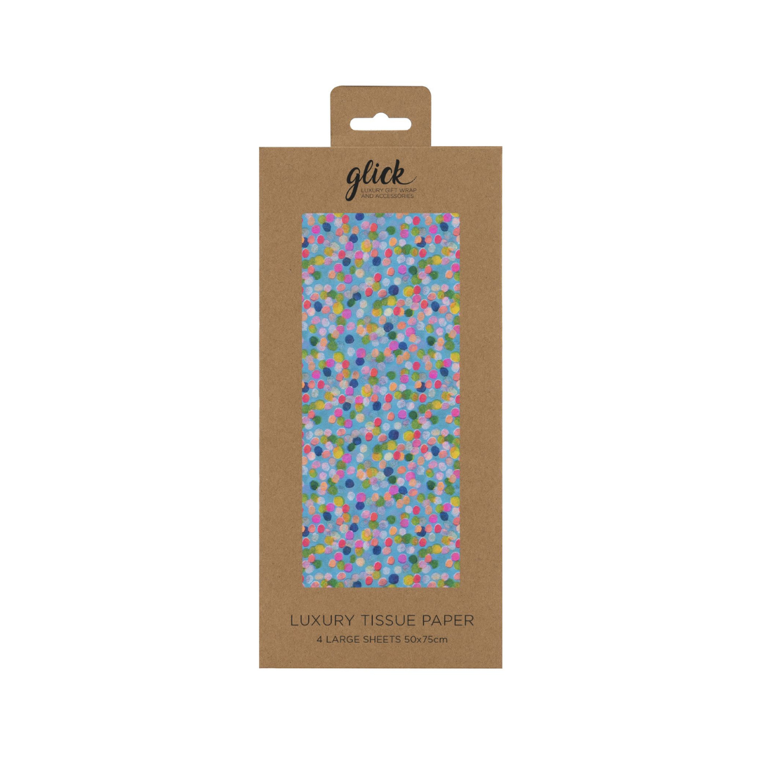 Tissue Spotty Blue