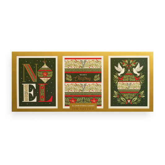Noel Trio - 12x Card Box