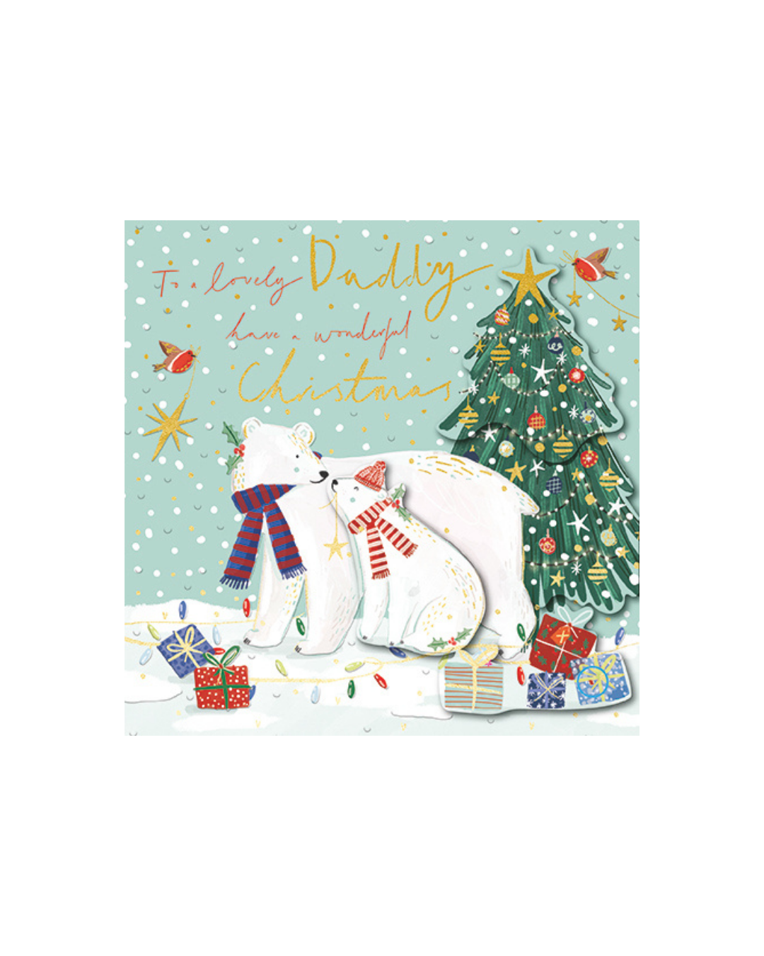 Card Daddy Polar Bear