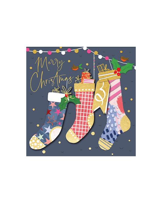 Card Christmas Stockings