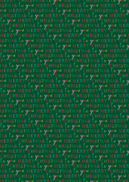 Flat Wrap Exquisite Christmas