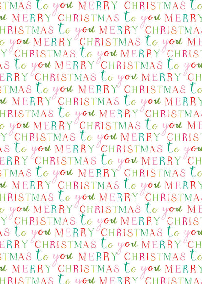 Flat Wrap Exquisite Christmas