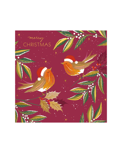 Robin Chorus Sara Miller Xmas Wallet 10 Pack