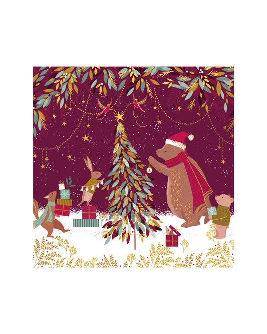 Woodland Tales Sara Miller Xmas Wallet Pk10