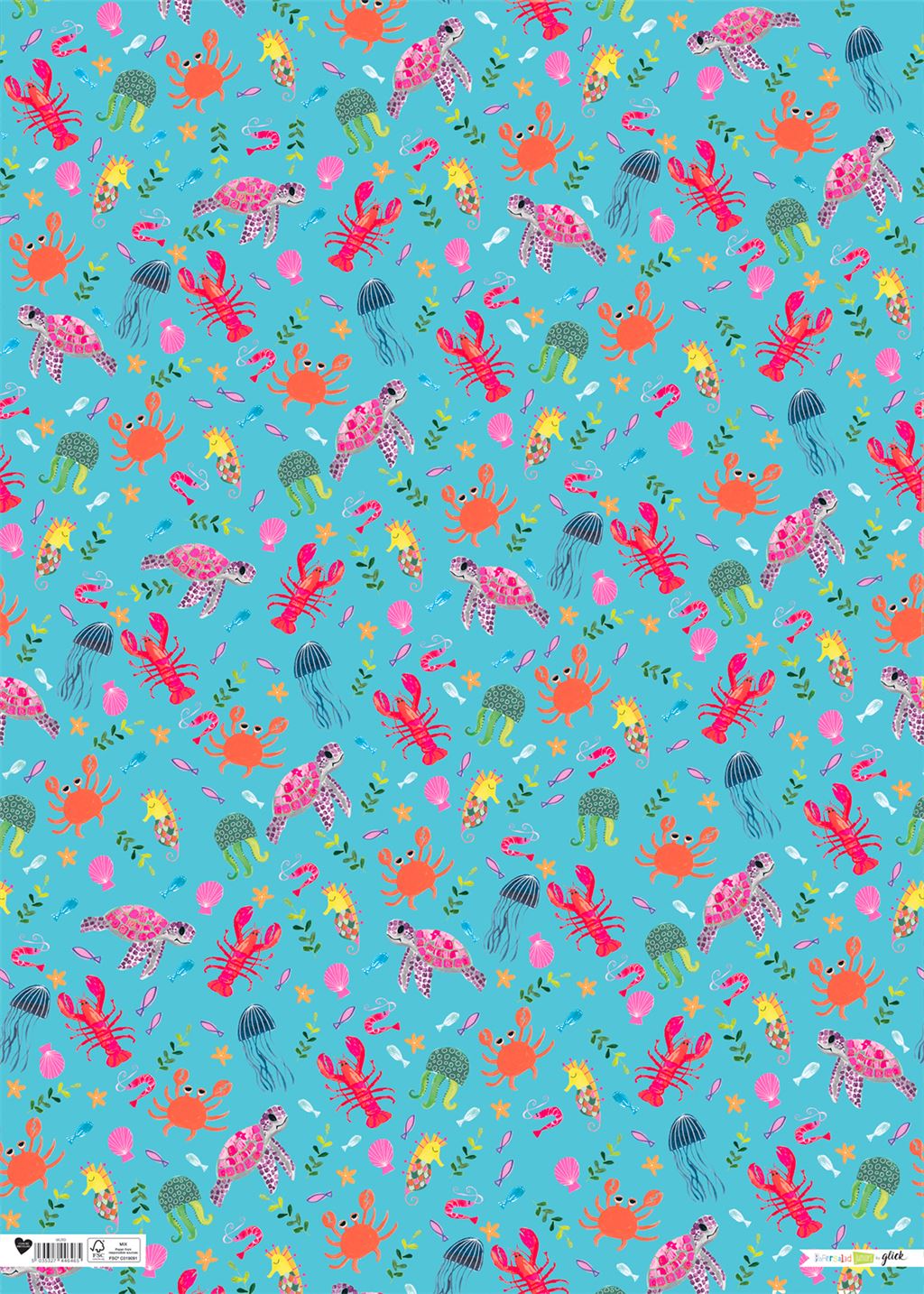 Under the Sea Gift Wrap