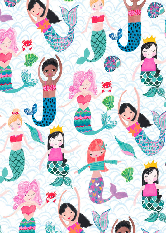 Mermaids Gift Wrap