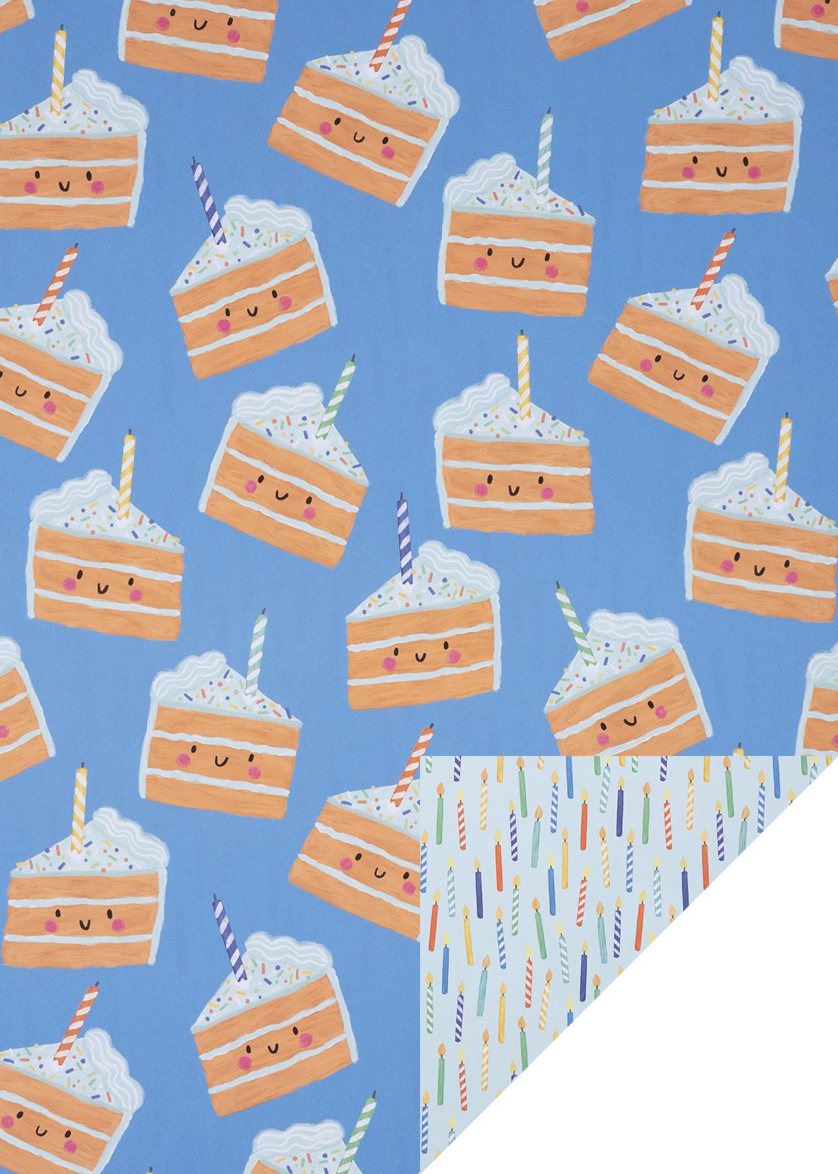 Cake Birthday Flat Wrap