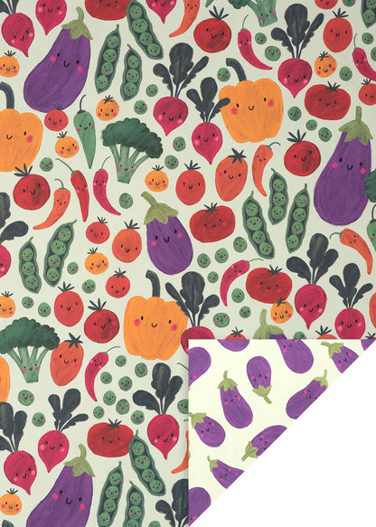 Veggie Patch Gift Wrap