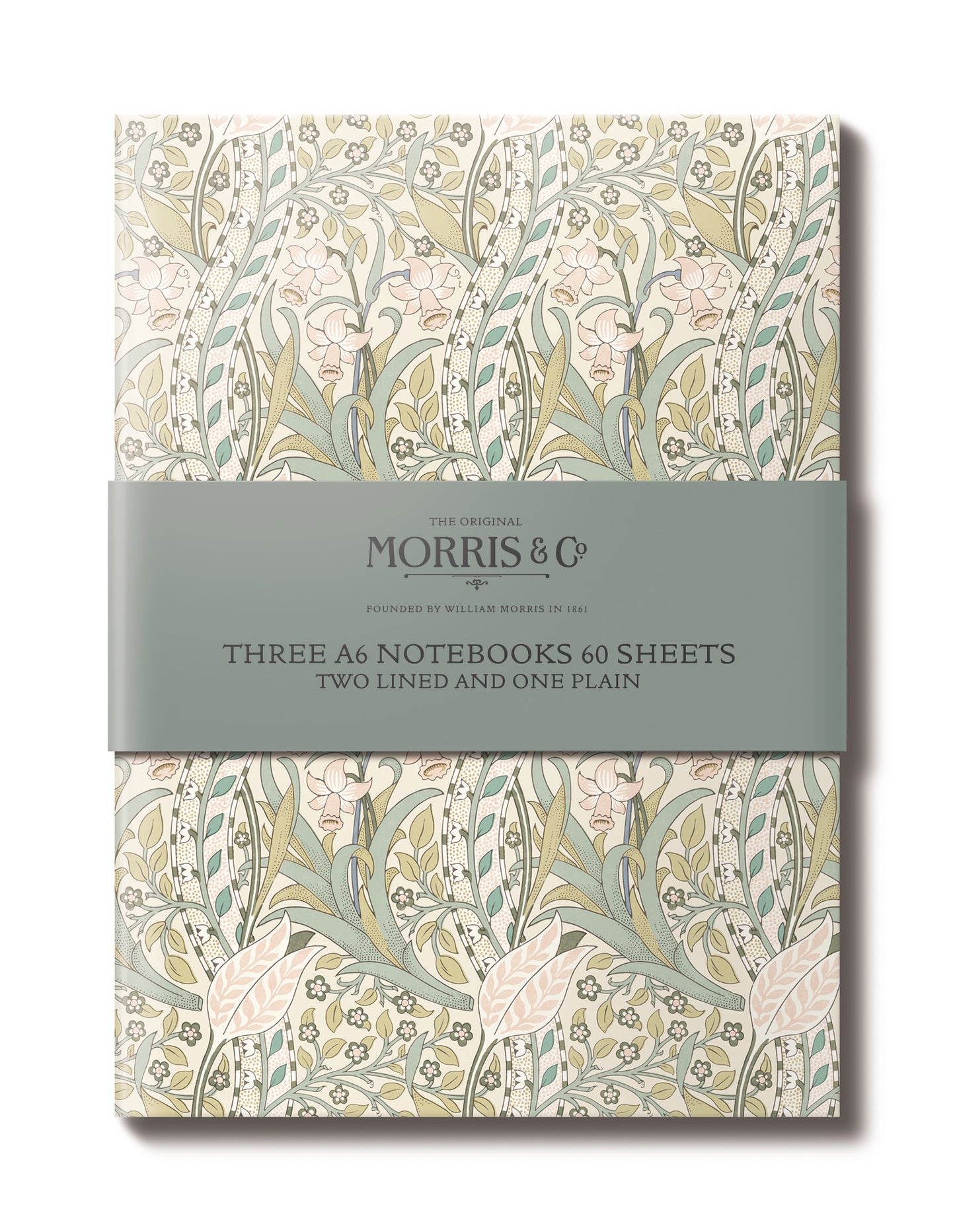 Morris & Co Set 3 A6 Notebooks