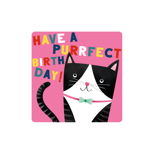 Have a Purrfect Birthday Cat Card