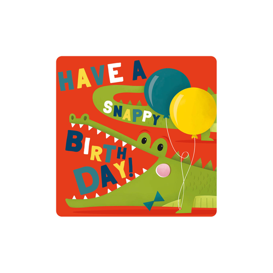 Have a Snappy Croc Birthday Card