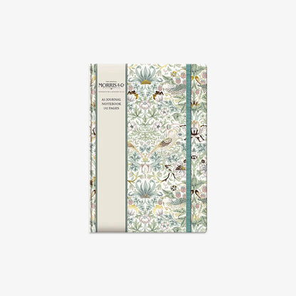 William Morris A5 Fabric Notebook