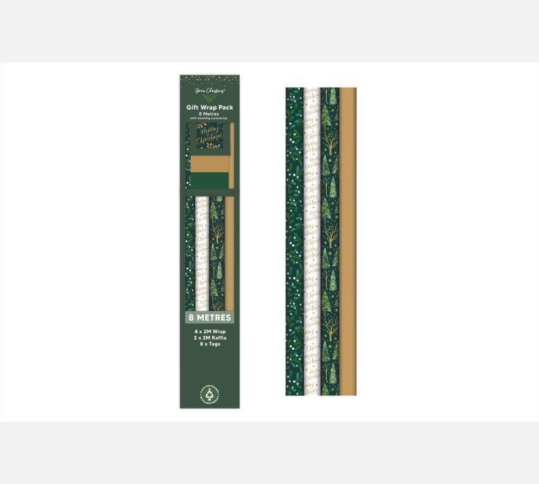Mistletoe Gift Wrap Pack