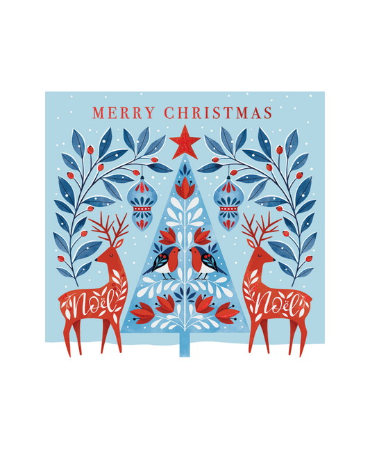 Festive Deer - Christmas Charity Cards