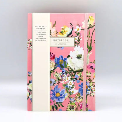 Pink Floral Journal