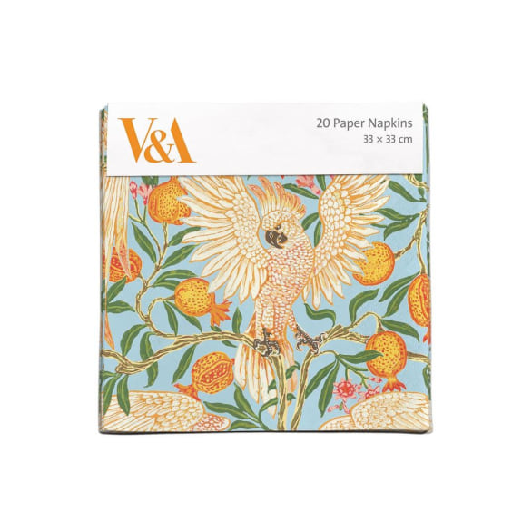 Paper Napkins Cockatoo & Pomegranate