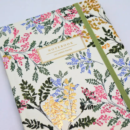 Cream Floral A5 Journal