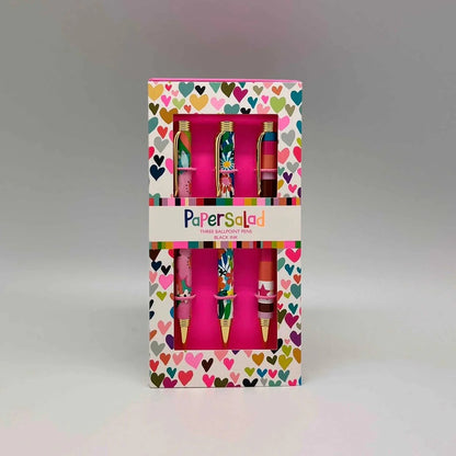 Paper Salad Ballpoint 3 Pen Set
