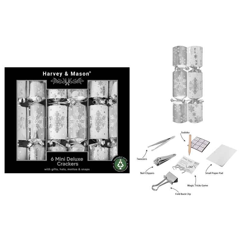 Mini Silver Crackers