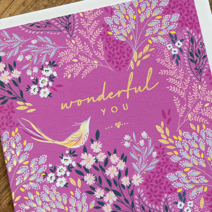 Wonderful You Card