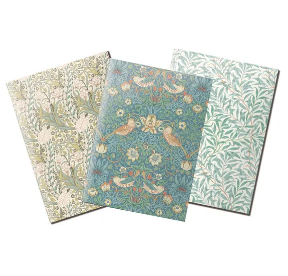 Morris & Co Set 3 A6 Notebooks
