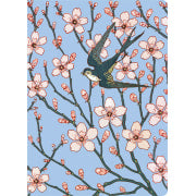 Almond Blossom Mini Notebook