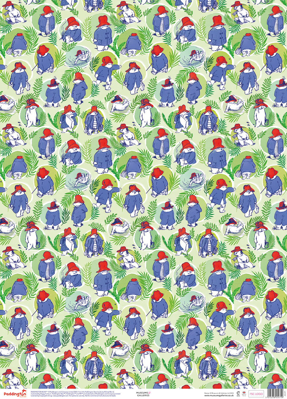 Paddington Jungle Gift Wrap