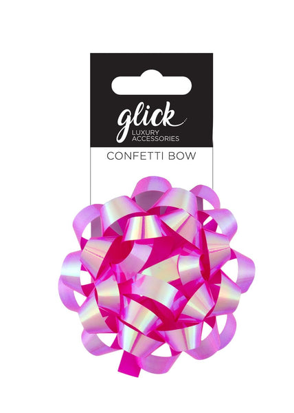 Bow Irridescent Pink