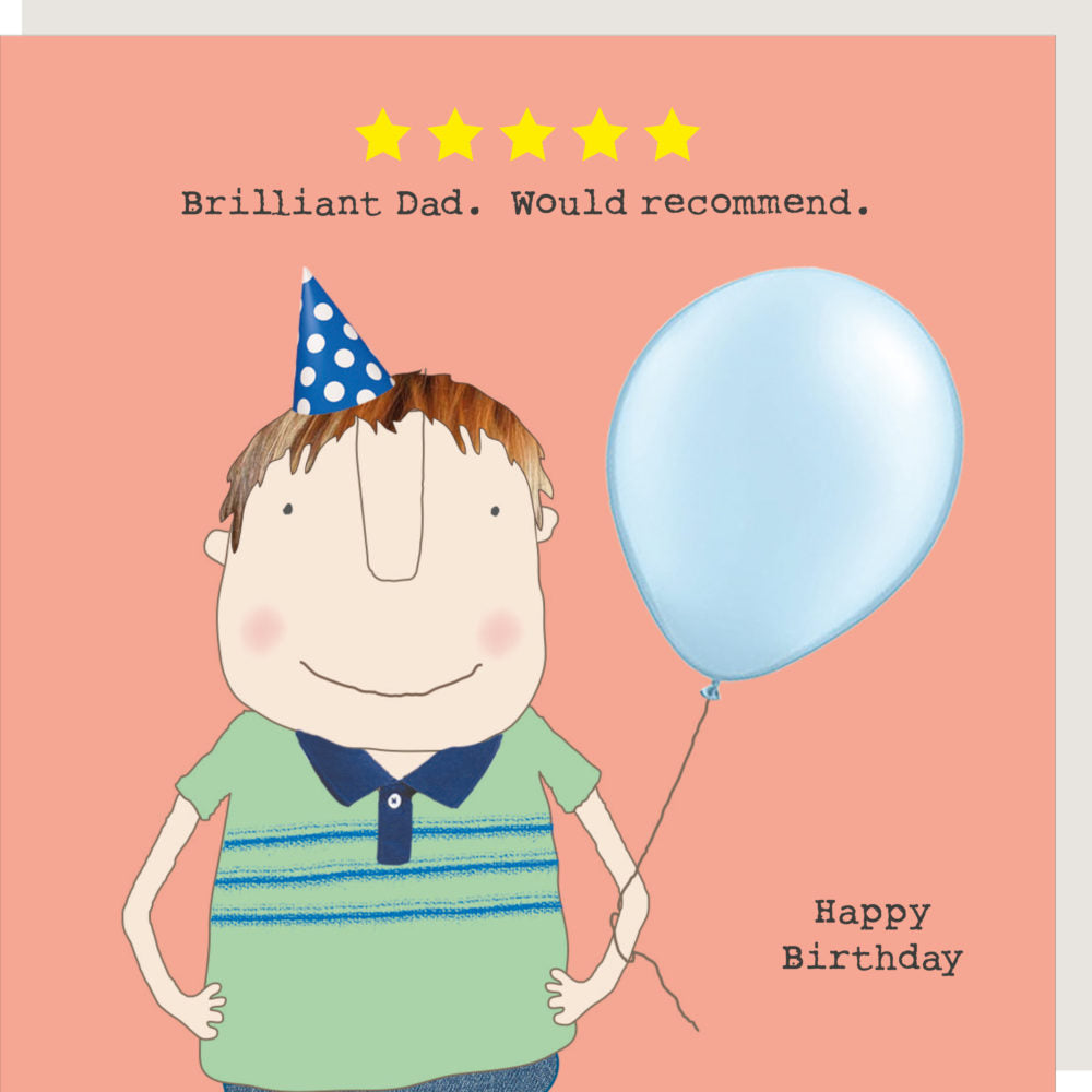 Card Five Star Dad