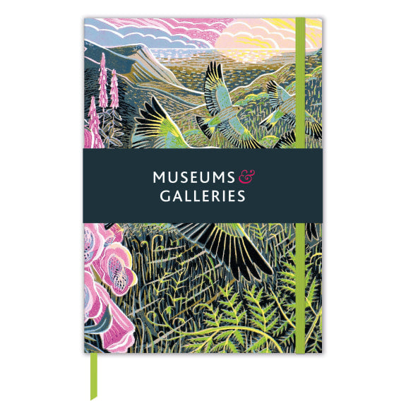 Foxgloves and Finches - Deluxe Journal