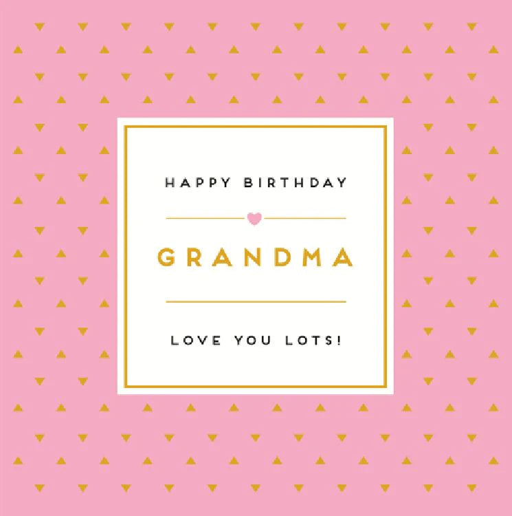 Birthday Grandma